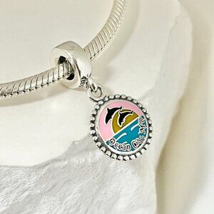 Pandora Ocean City Maryland Dolphin Exclusive Dangle S925 Silver Charm